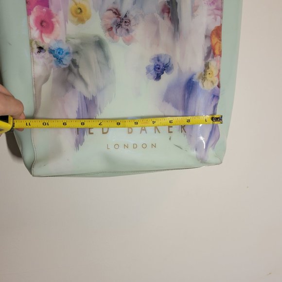 Ted Baker Multicolor Double Handle Inner Pocket Women's Tote Shoulder Handbag - Picture 15 of 16